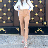 شومیز زنانه دکمه مخفی جنس الیزه مصری