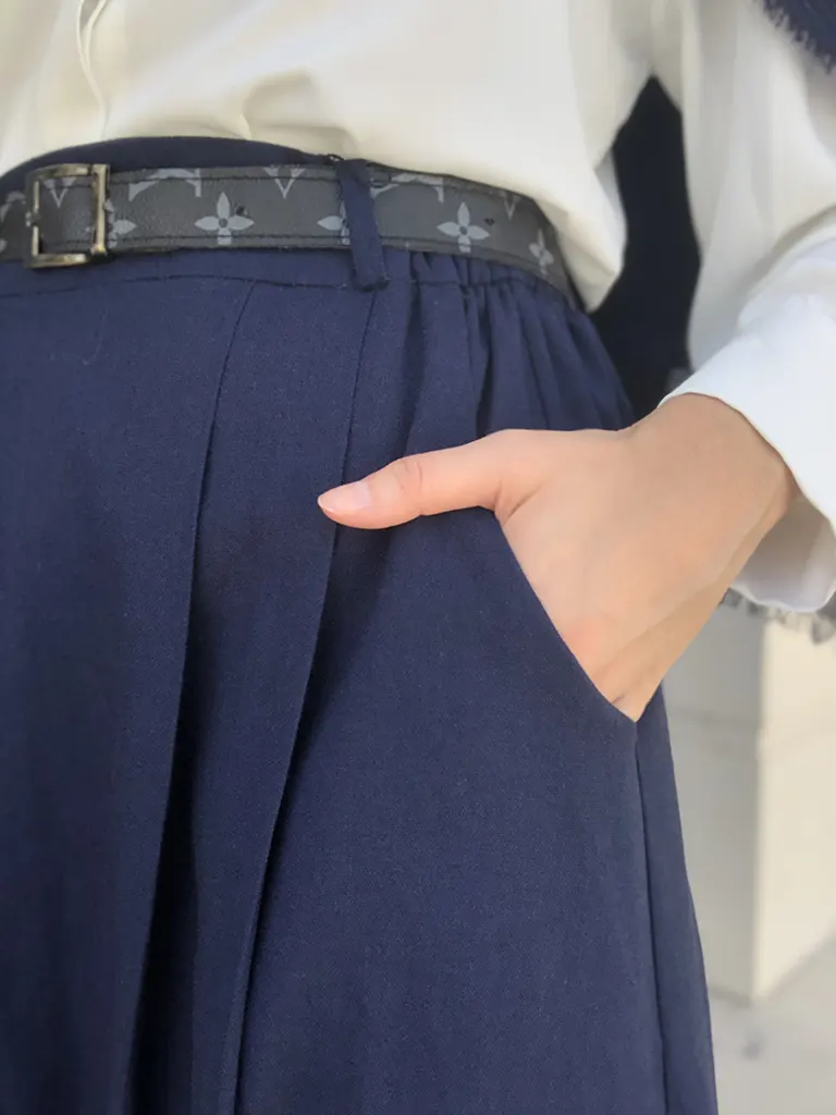 جلیقه دامن زنانه لینن