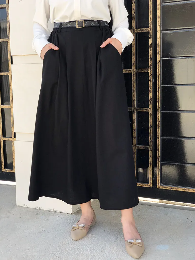 جلیقه دامن زنانه لینن