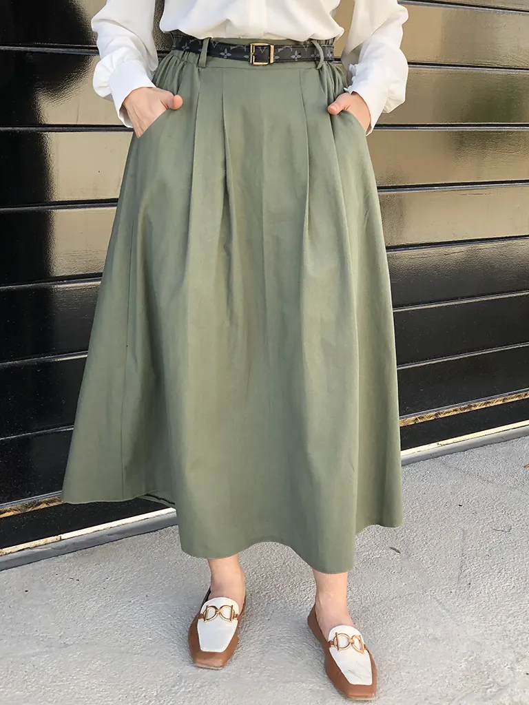 جلیقه دامن زنانه لینن