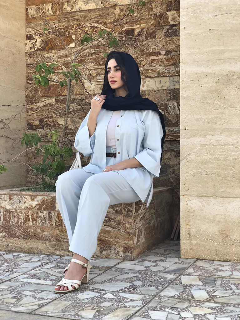 شومیز زنانه لینن فری سایز