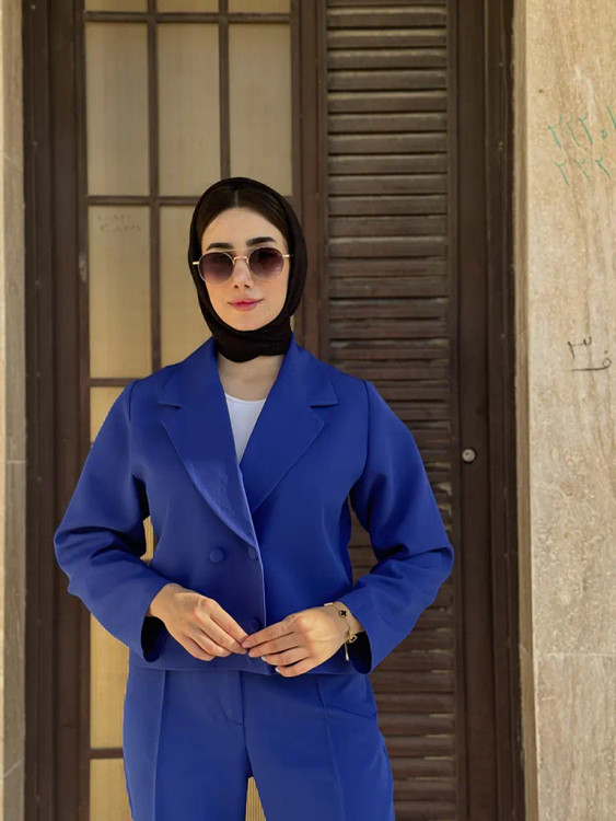 کراپ کت زنانه مازراتی