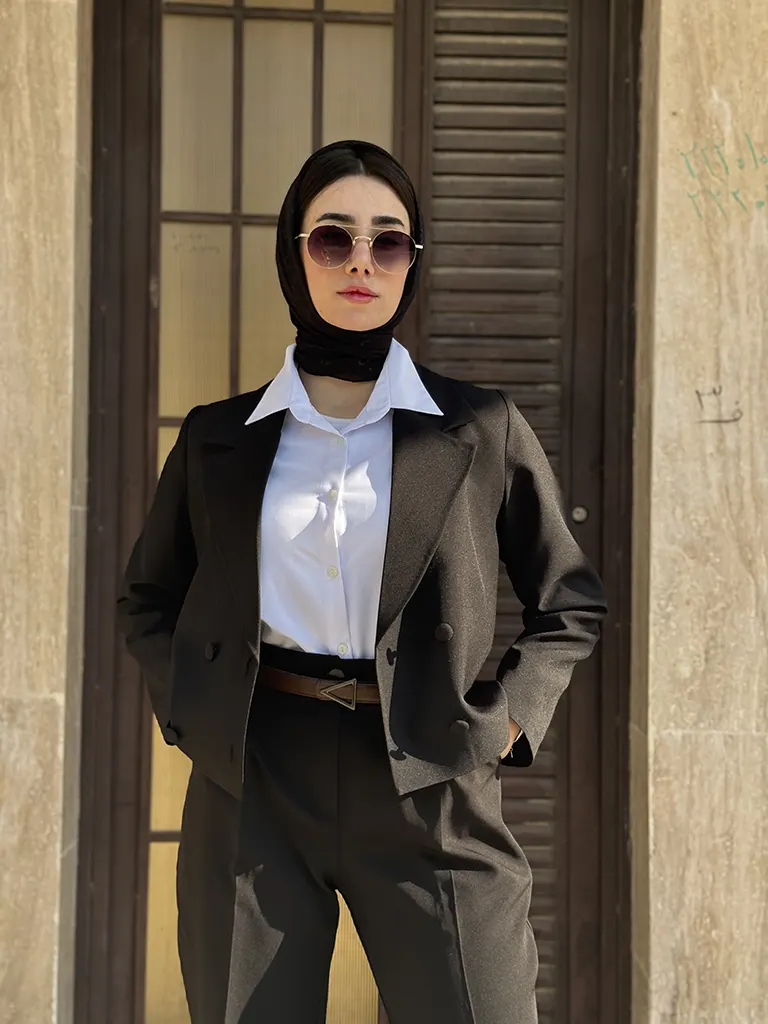 کراپ کت زنانه رها مازراتی گرم بالا