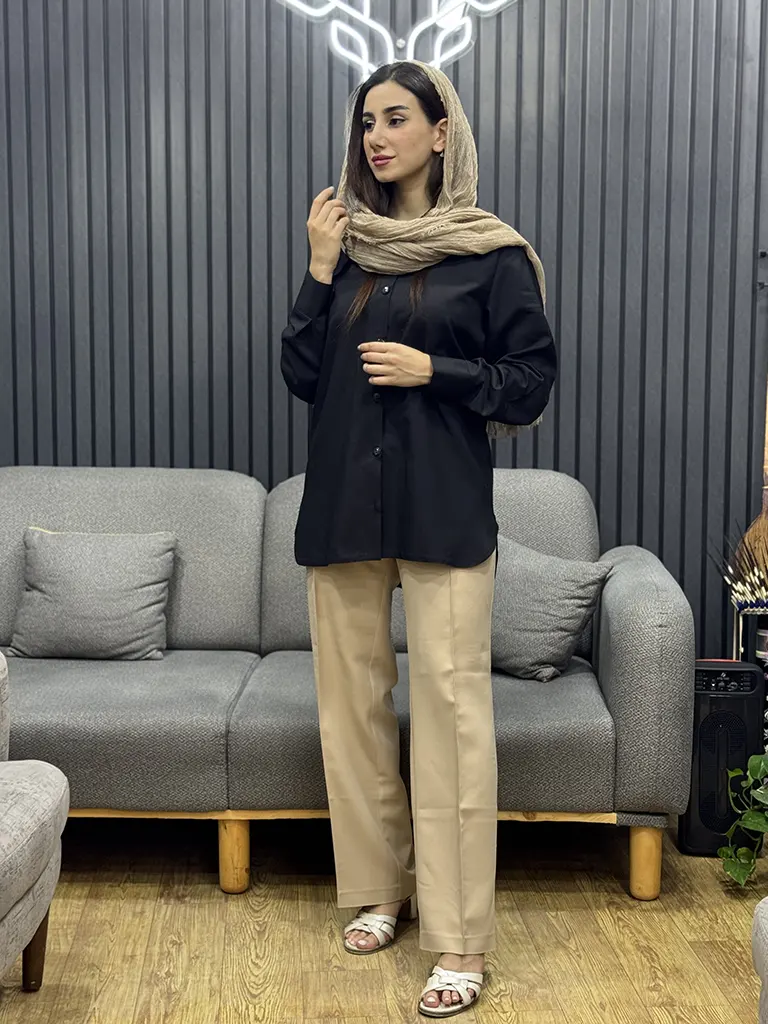 شومیز زنانه بیسیک تترون خارجی