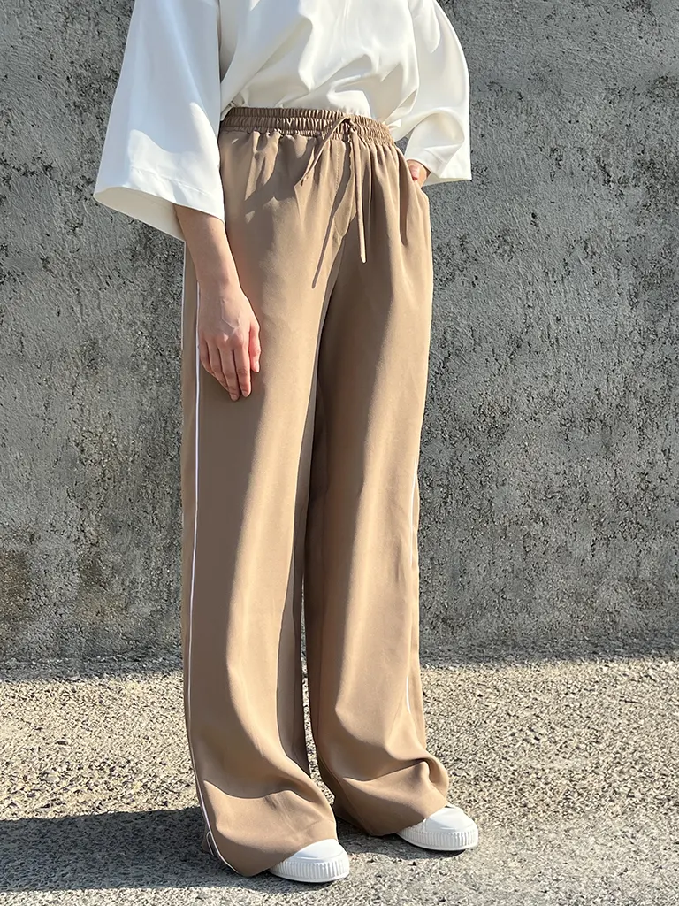 شلوار زنانه بگ اسپرت کرم