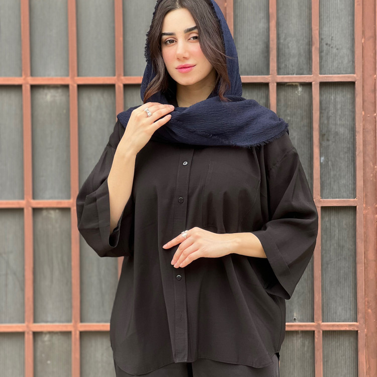 شومیز زنانه پری مودال آستین سه ربع